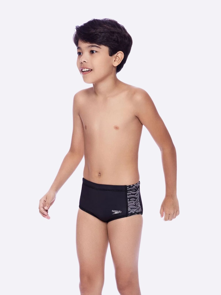 Sunga Speedo Tradicional Scrawl Tiger - Infantil