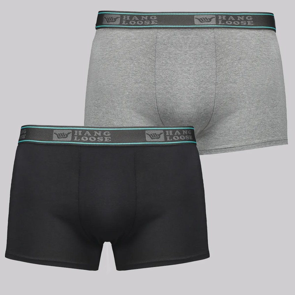 Kit 2 Cuecas Hang Loose Boxer Cot - Adulto