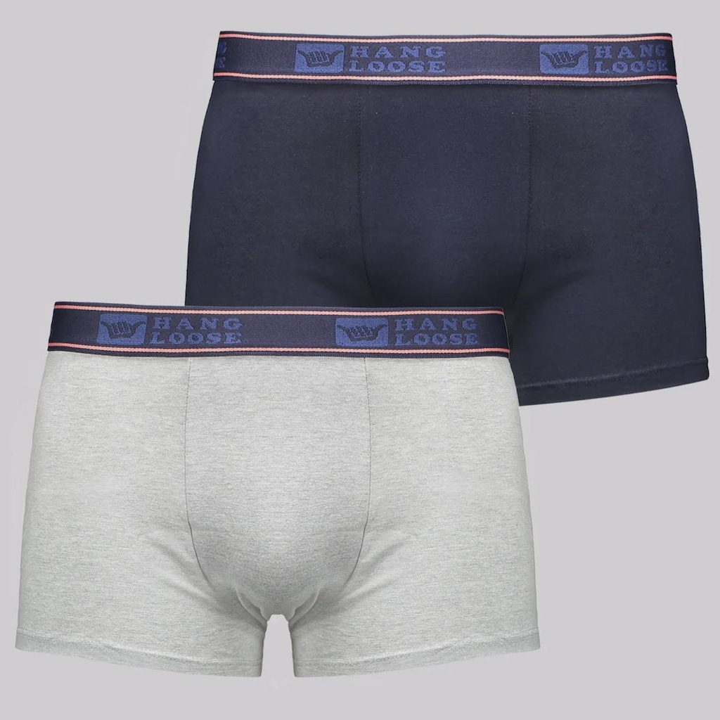 Kit 2 Cuecas Hang Loose Boxer Cot - Adulto