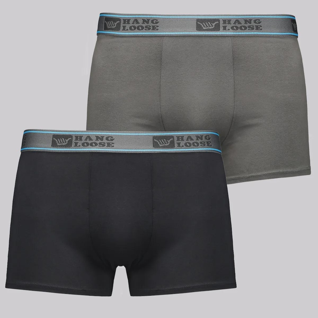 Kit 2 Cuecas Hang Loose Boxer Cot - Adulto