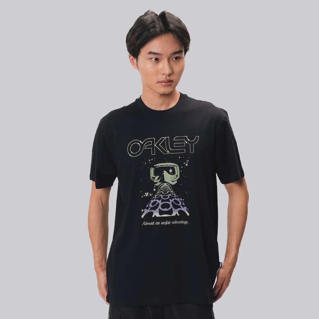Camiseta Oakley Space Grip - Masculina