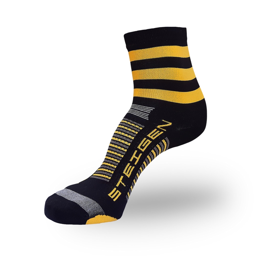 Meia Cano Médio Steigen Bumble Bee 33 ao 44 - Unissex