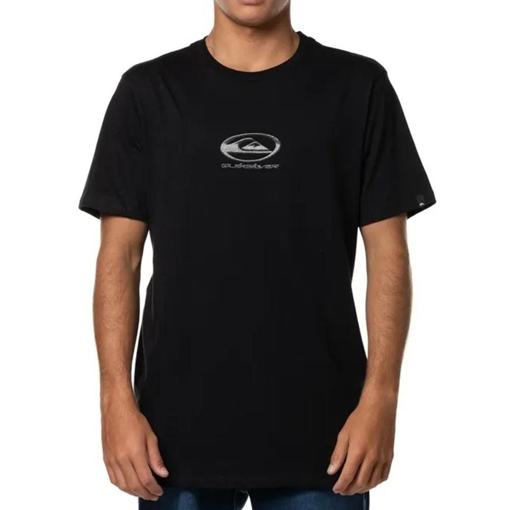 Camiseta Quiksilver Chrome Logo - Masculina