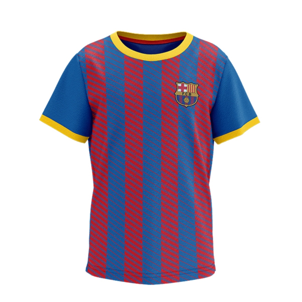 Camisa Barcelona Braziline Illuvium Listras - Infantil