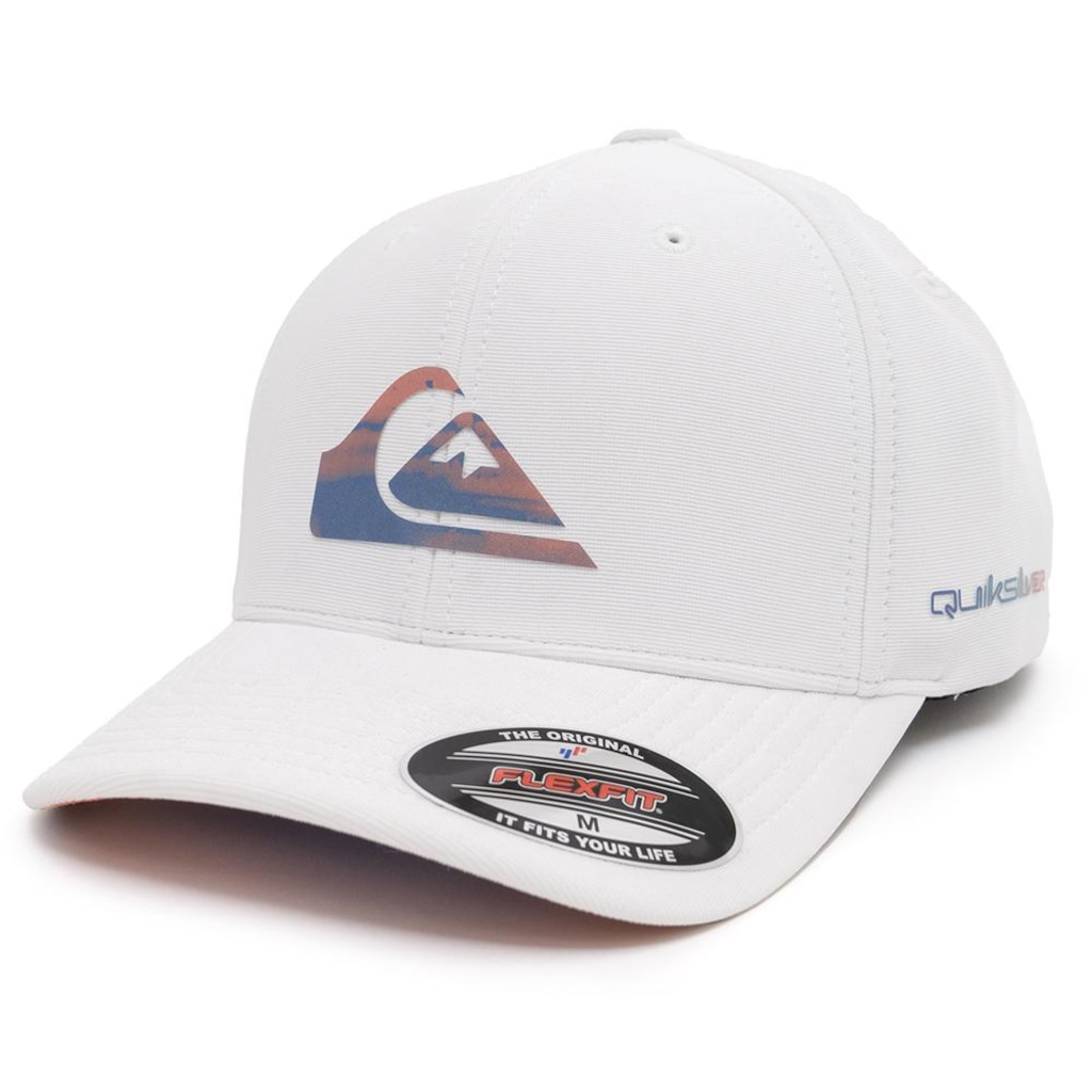 Boné Aba Curva Quiksilver Gradient Logo Signature - Adulto