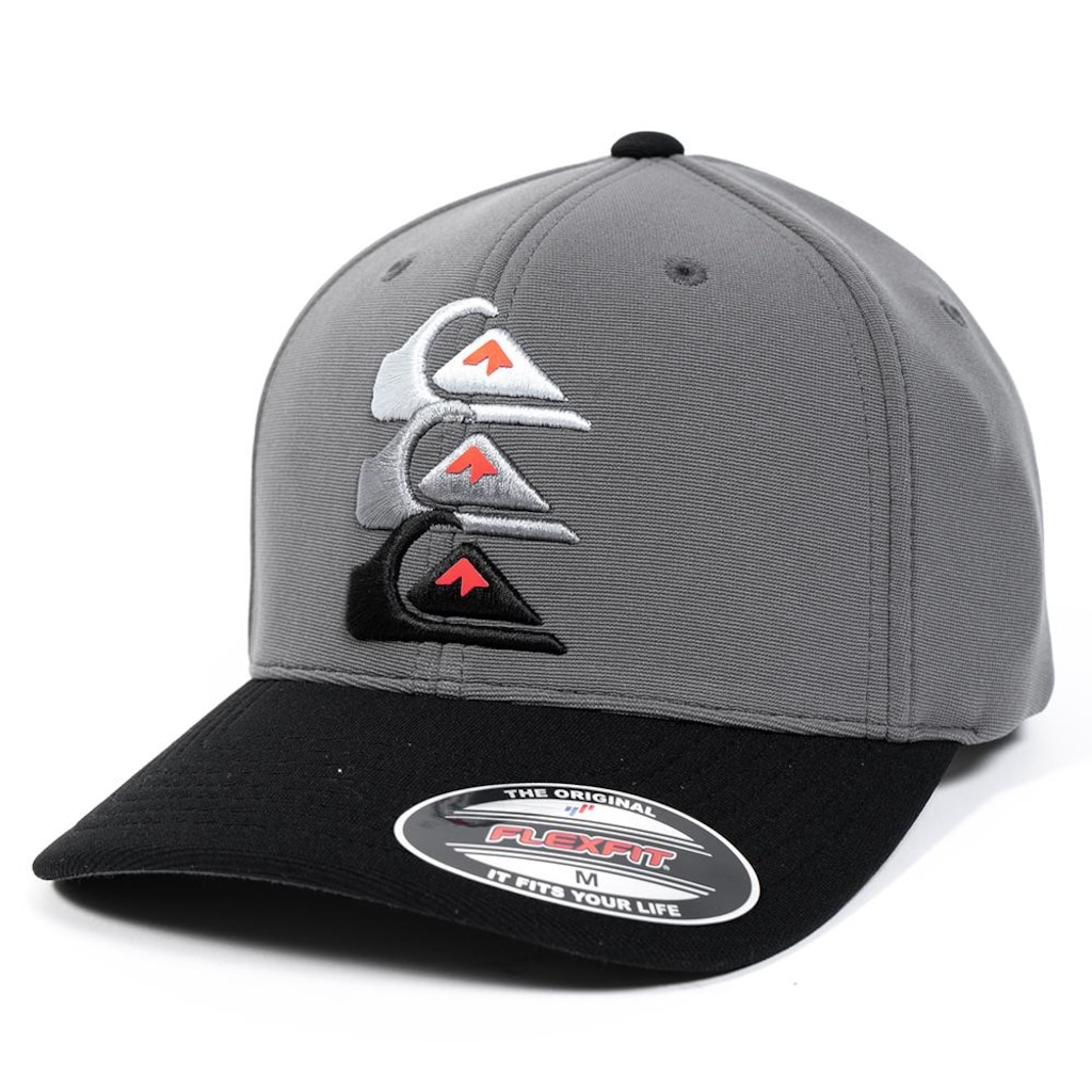 Boné Aba Curva Quiksilver Emb Three Logo - Adulto
