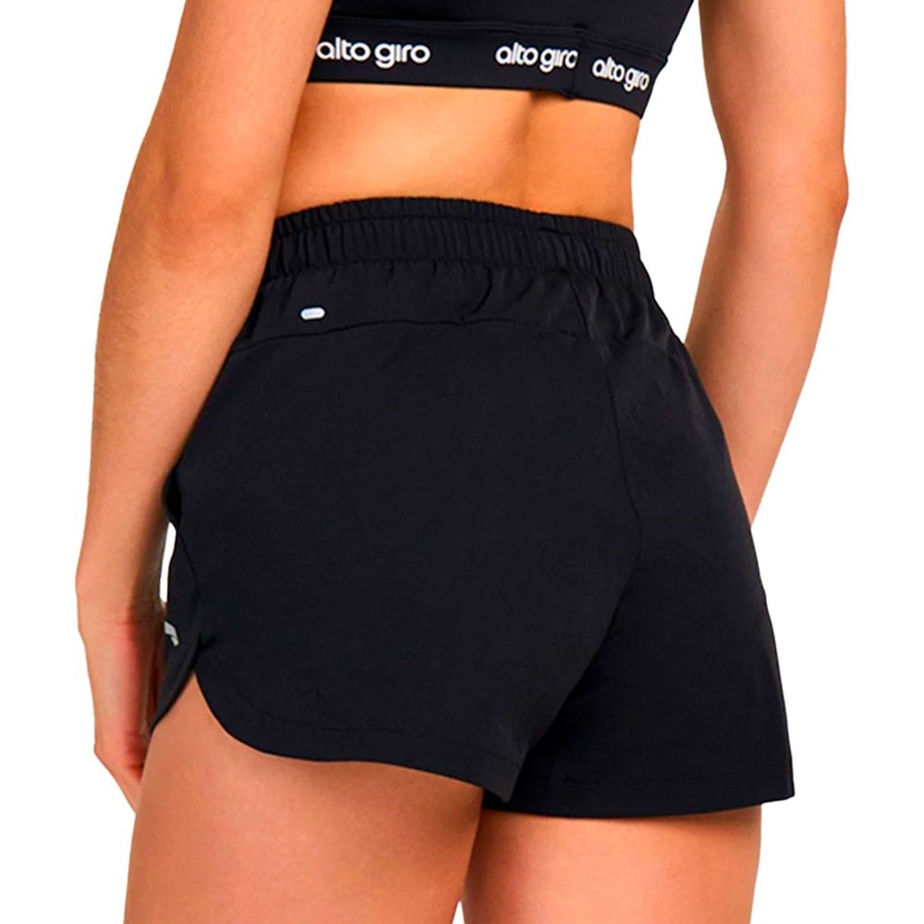 Imagem 2 do produto Shorts Alto Giro Cos Franzido - Feminino