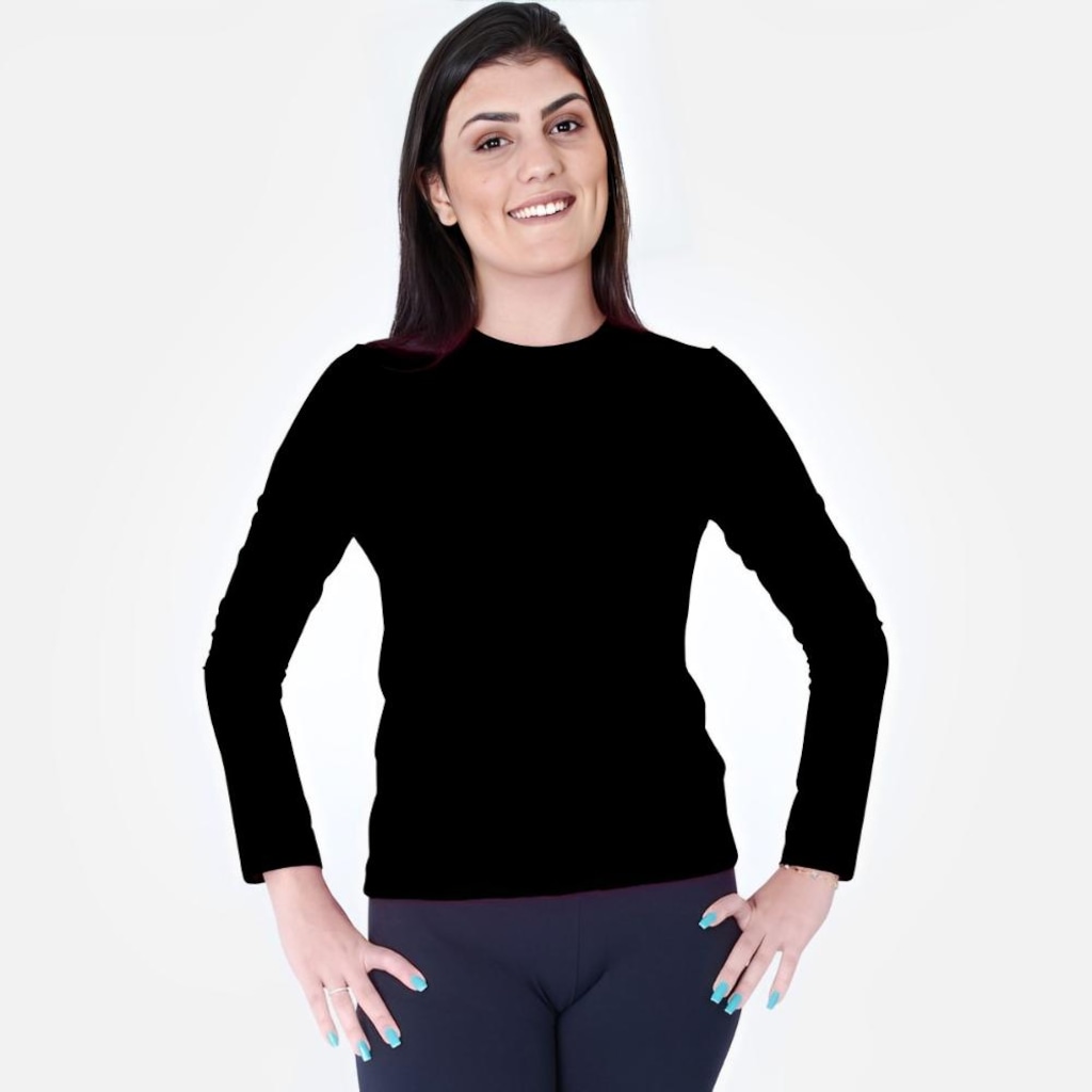 Camisa de Proteção Solar Roupas Térmicas UV50+ - Feminina