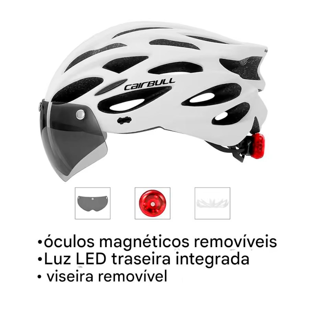 Imagem 2 do produto Capacete para Ciclismo Cairbull BH26 - Adulto