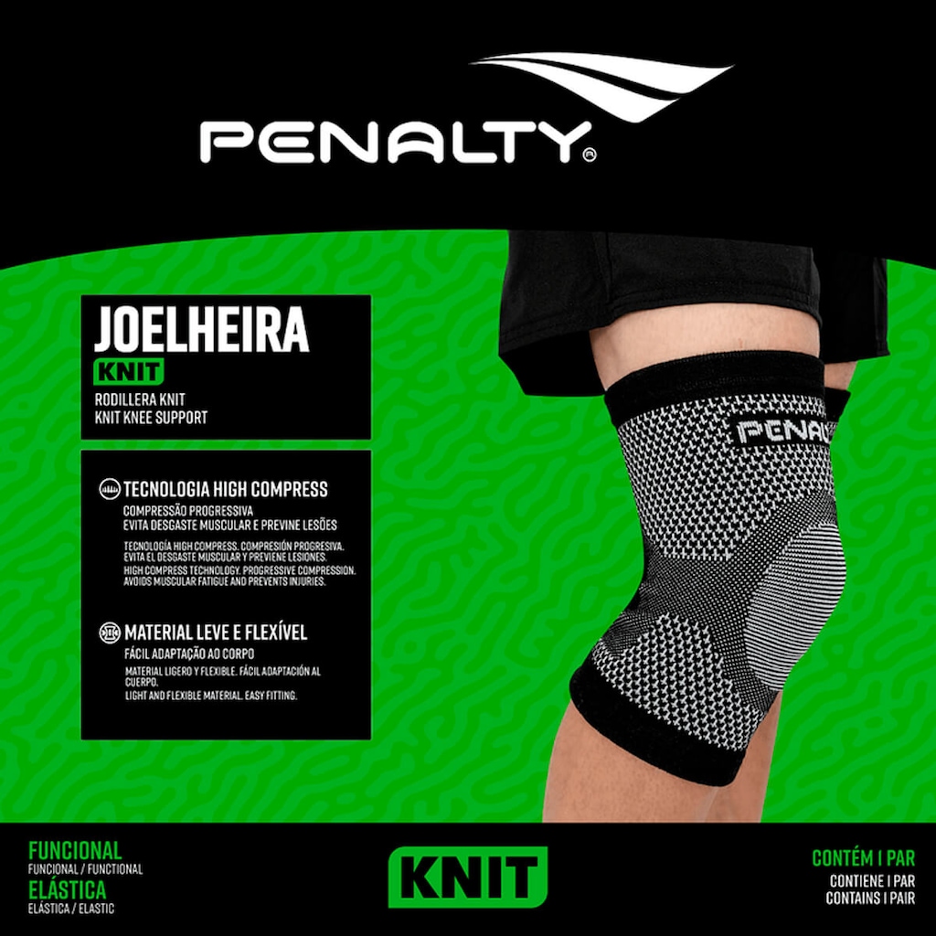 Imagem 3 do produto Joelheira Elástica Penalty Knit XXIII - Adulto
