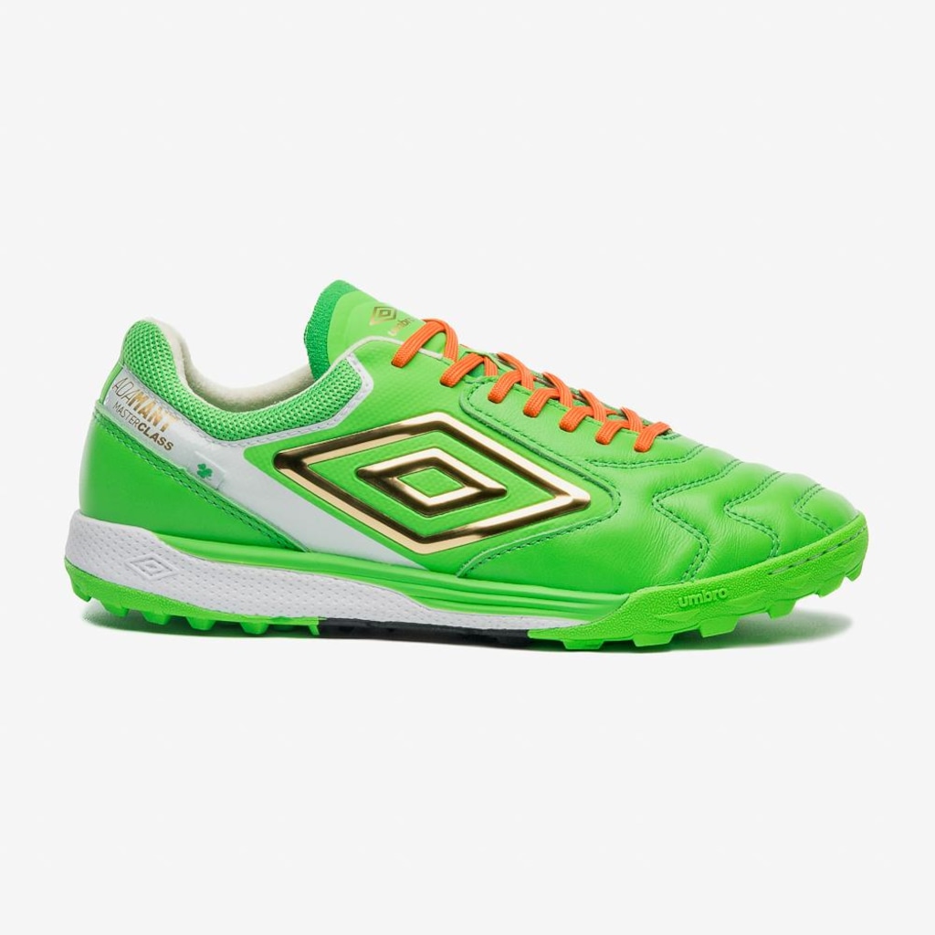Chuteira Society Umbro Ada Master Class Pro Bump Saint Patrick's - Adulto