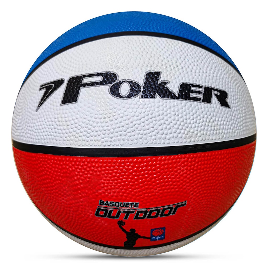 Bola De Basquete Outdoor #7 Poker