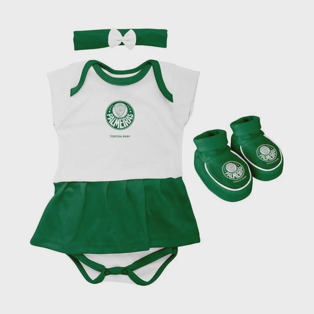Kit do Palmeiras Torcida Baby - Infantil