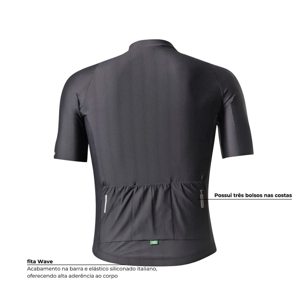 Imagem 2 do produto Camisa de Ciclismo Mauro Ribeiro Fiber 2.0 Slim - Masculina
