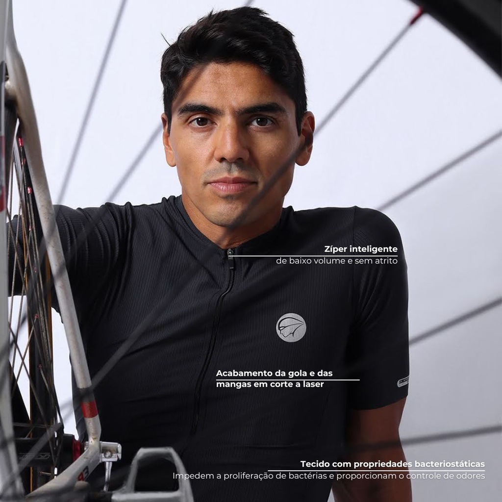 Imagem 4 do produto Camisa de Ciclismo Mauro Ribeiro Fiber 2.0 Slim - Masculina
