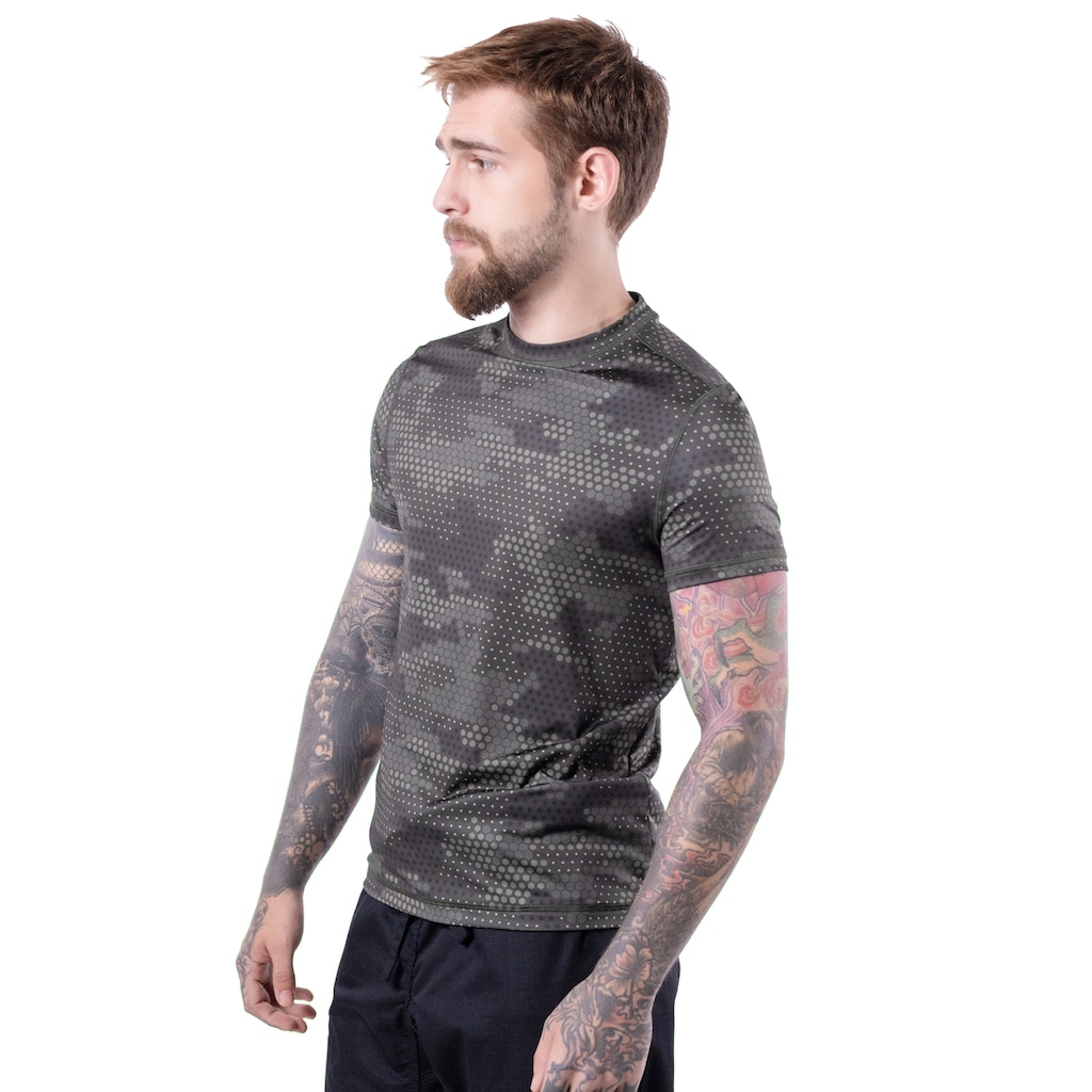 Rash Guard Pretorian Manga Curta Compressão - Masculino