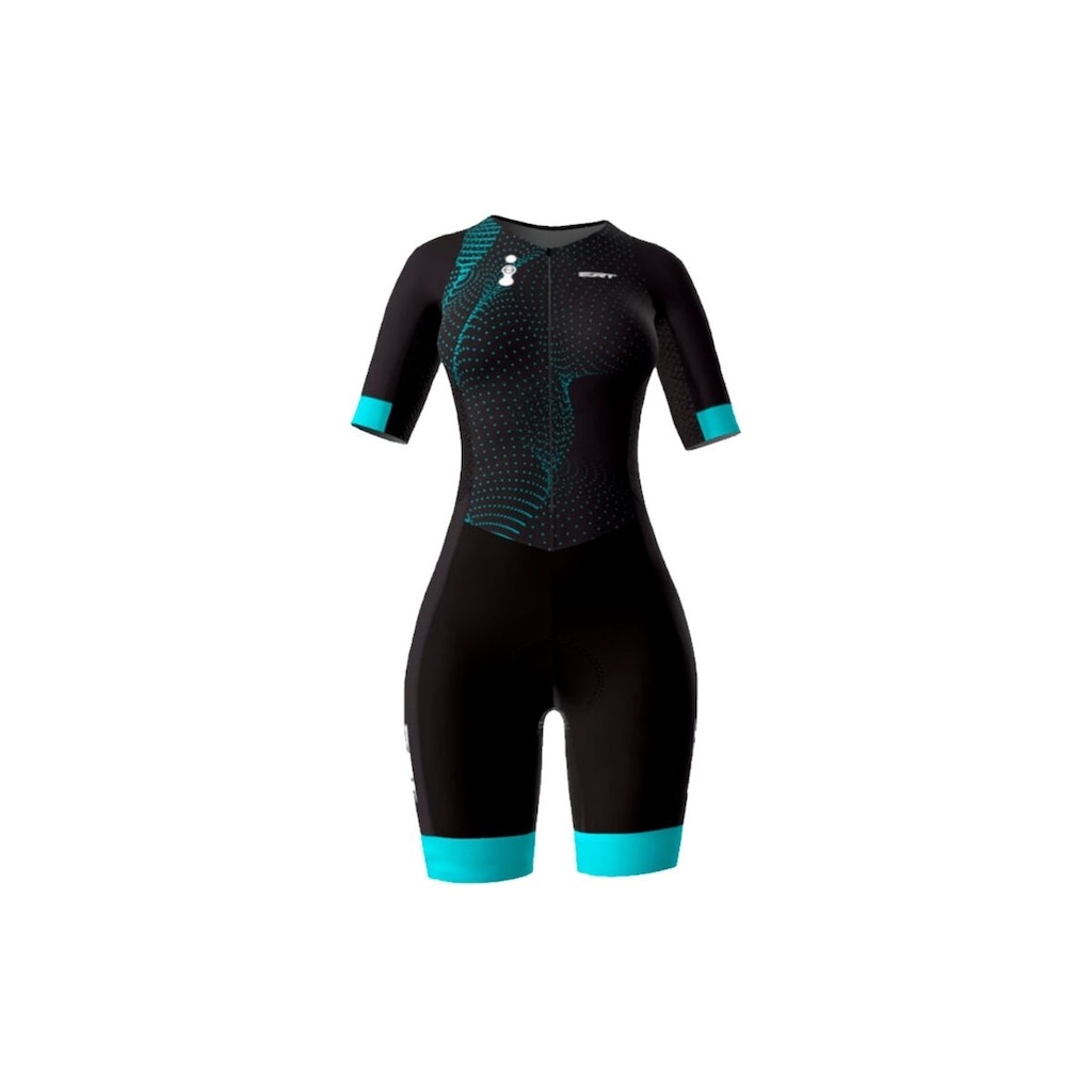 Macaquinho de Ciclismo ERT Elite Venom Forro em Gel - Feminino