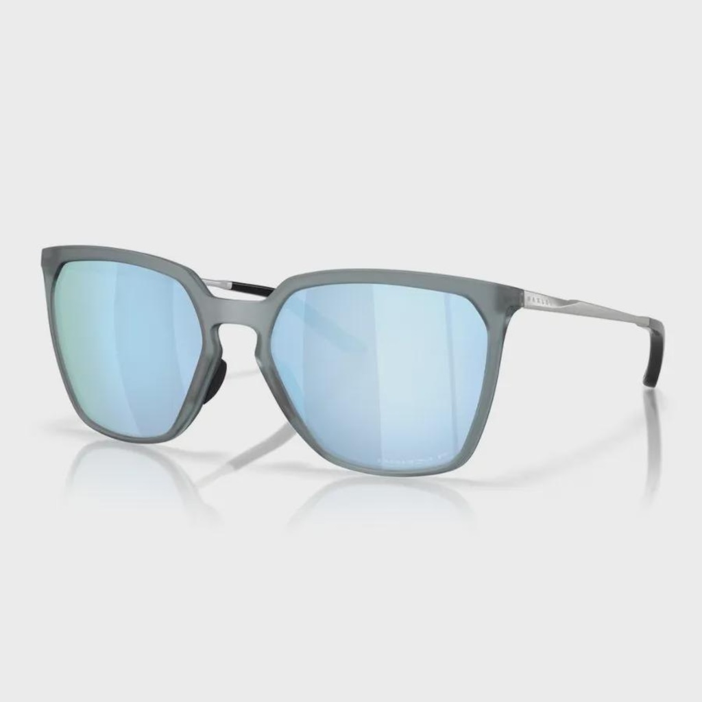 Óculos de Sol Oakley Unissex Sielo SQ Matte Crystal Black Prizm Deep Water Polarized