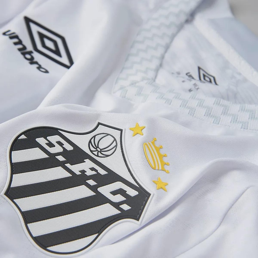 Imagem 3 do produto Camisa do Santos I 2025 Umbro 10 Neymar Jr Jogador - Masculina