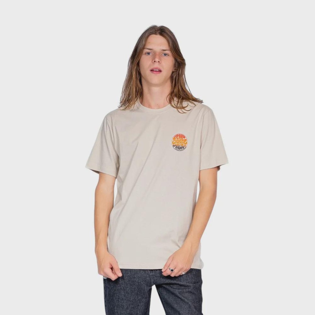 Camiseta Rip Curl Wettie Icon Gradient Vintage - Masculina