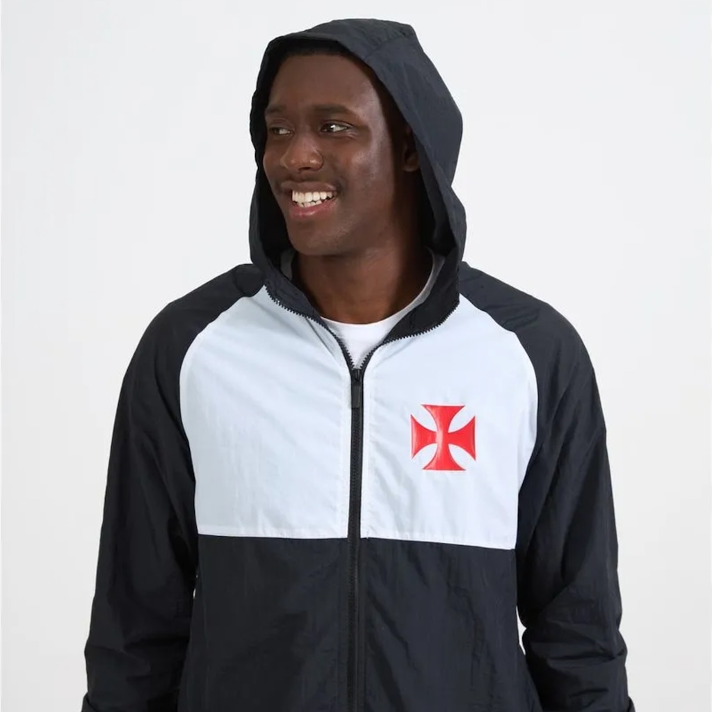 Imagem 2 do produto Jaqueta Vasco da Gama Corta Vento Kodiak Braziline - Masculina