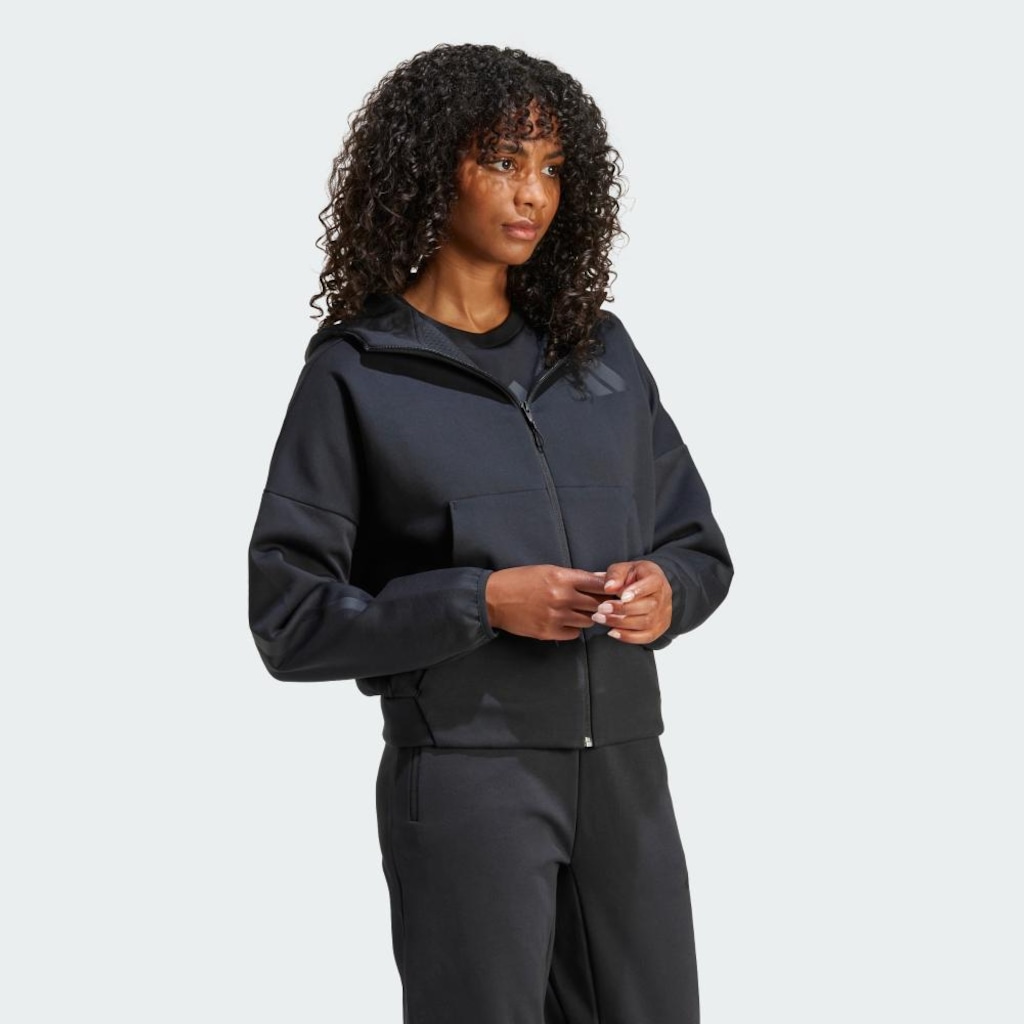 Imagem 4 do produto Blusão adidas Capuz Z.N.E. Fullzip - Feminino