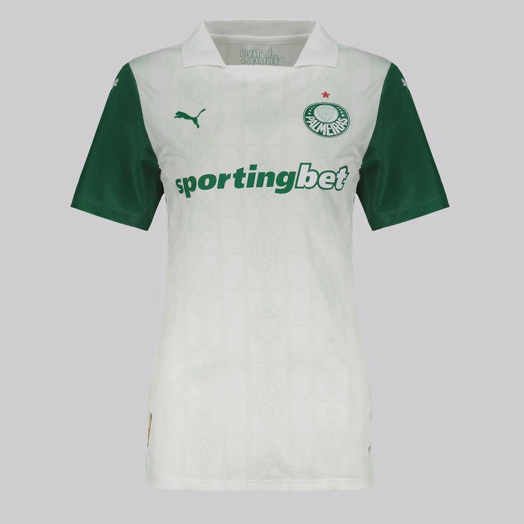 Camisa do Palmeiras II 2025 Puma Jogador - Feminina