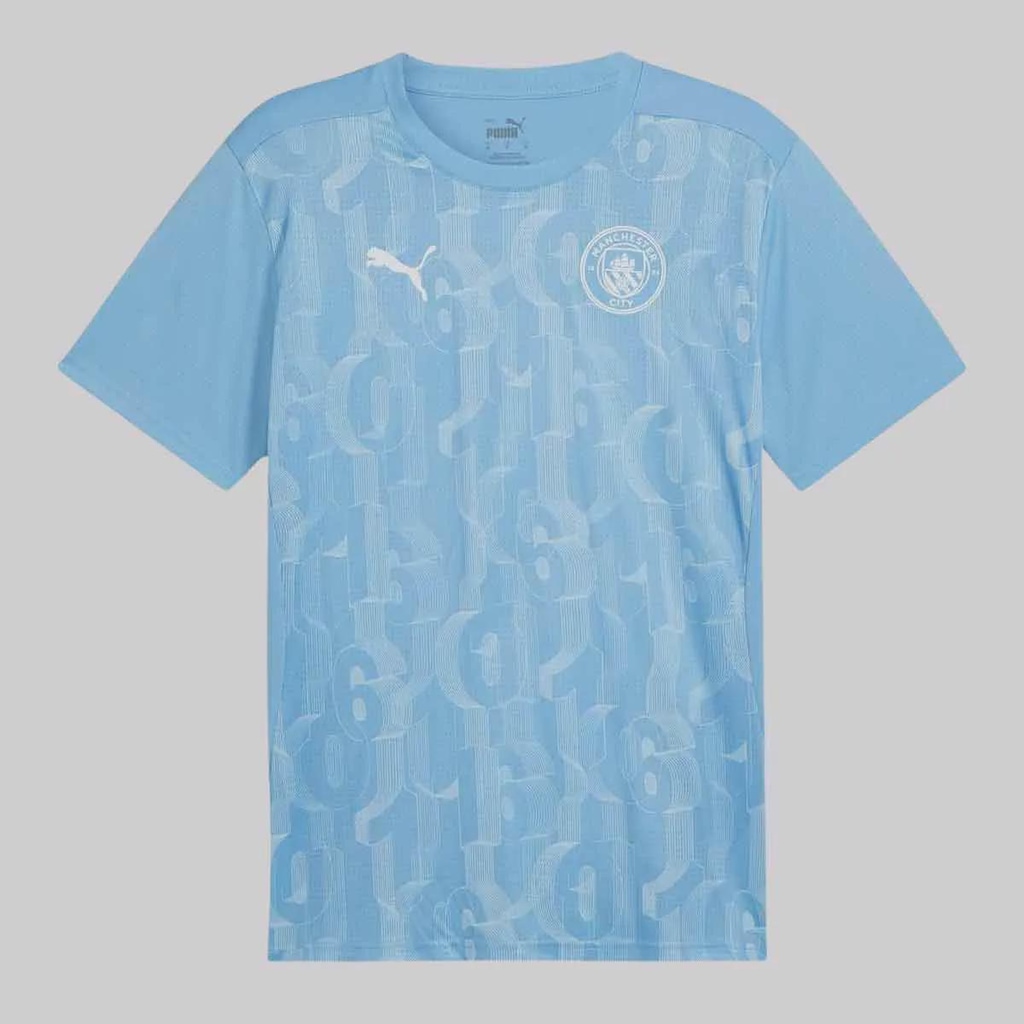 Camisa Manchester City 2025 Puma Pré-Jogo - Masculina