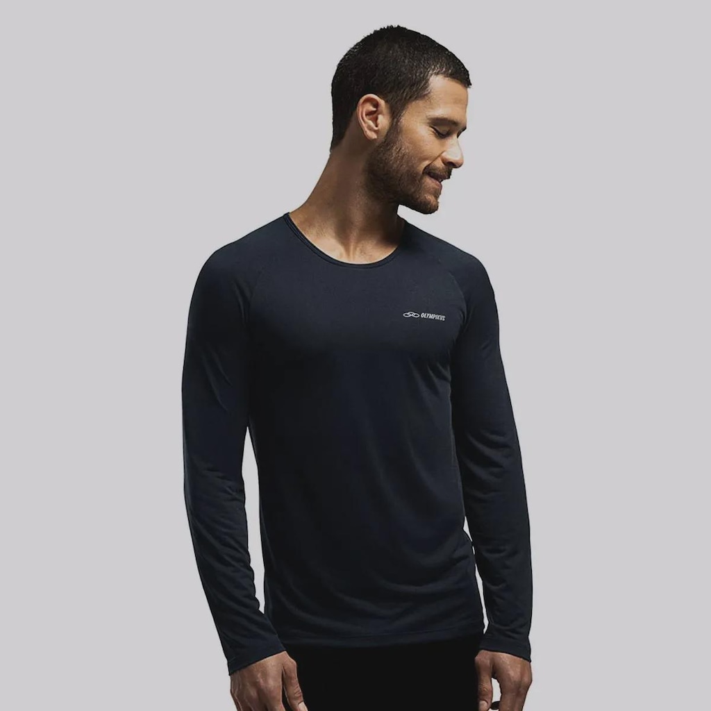 Camiseta Manga Longa Olympikus Runner 2.0 - Masculina