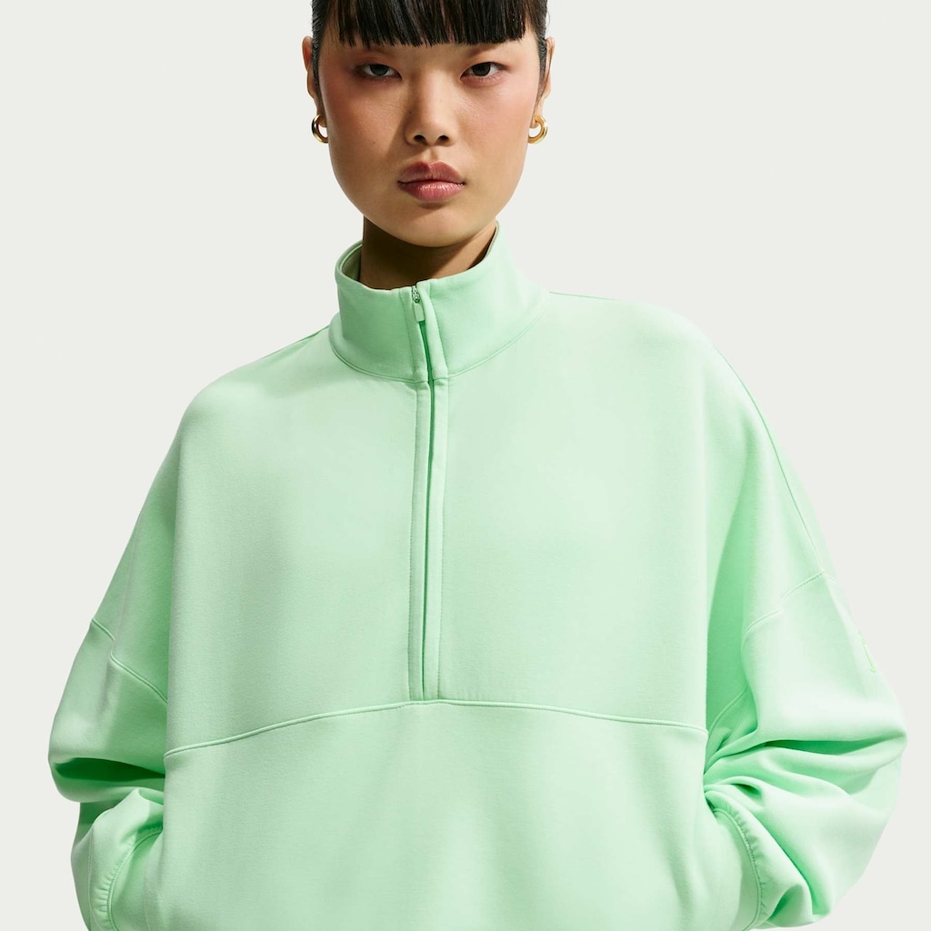 Blusão de Moletom Nike Soft Knit - Feminino