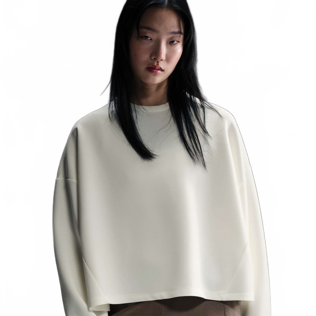 Blusão Feminino Nike Crew Soft Knit