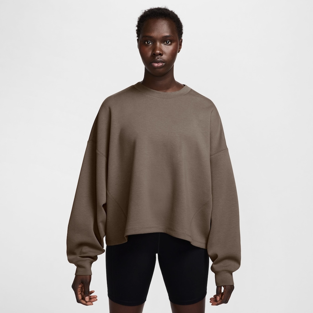 Blusão Feminino Nike Crew Soft Knit