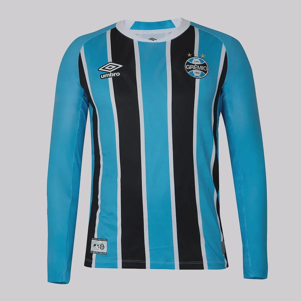 Camisa Manga Longa do Grêmio Umbro I 2025 - Masculina
