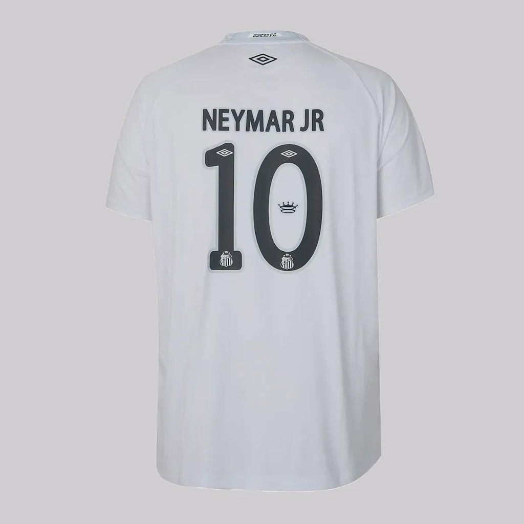 Camisa do Santos Umbro I 2025 10 Neymar Jr - Masculina
