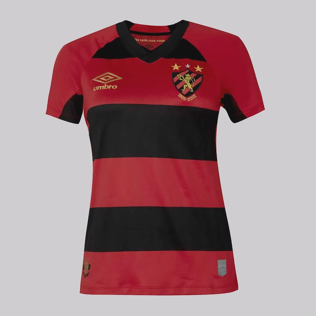 Camisa do Sport Recife Umbro I 2025 - Feminina