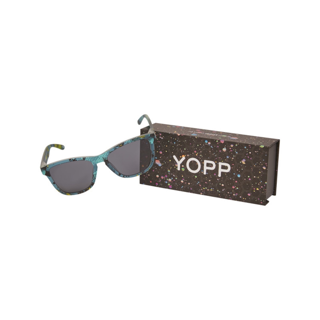 Imagem 2 do produto Óculos de Sol Yopp Unissex Polarizado Uv400 Grafite Fun