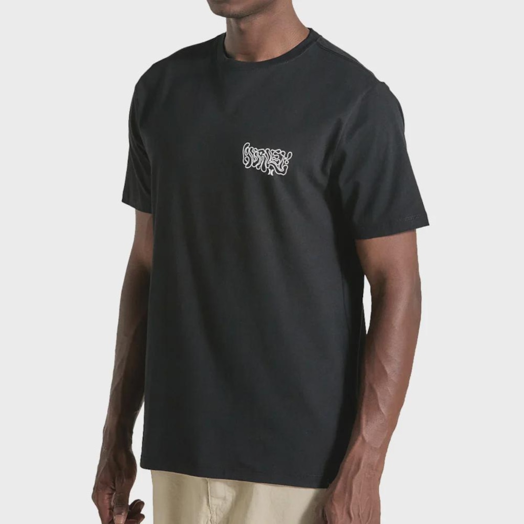 Camiseta Hurley Estampa Relevo Hurley Flow - Masculina