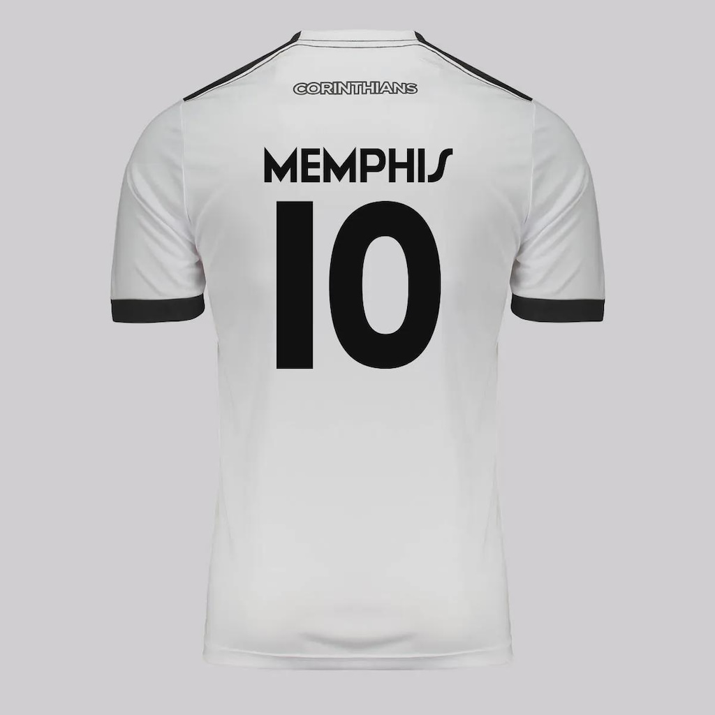Camisa do Corinthians Memphis 10 - Masculina - Foto 1