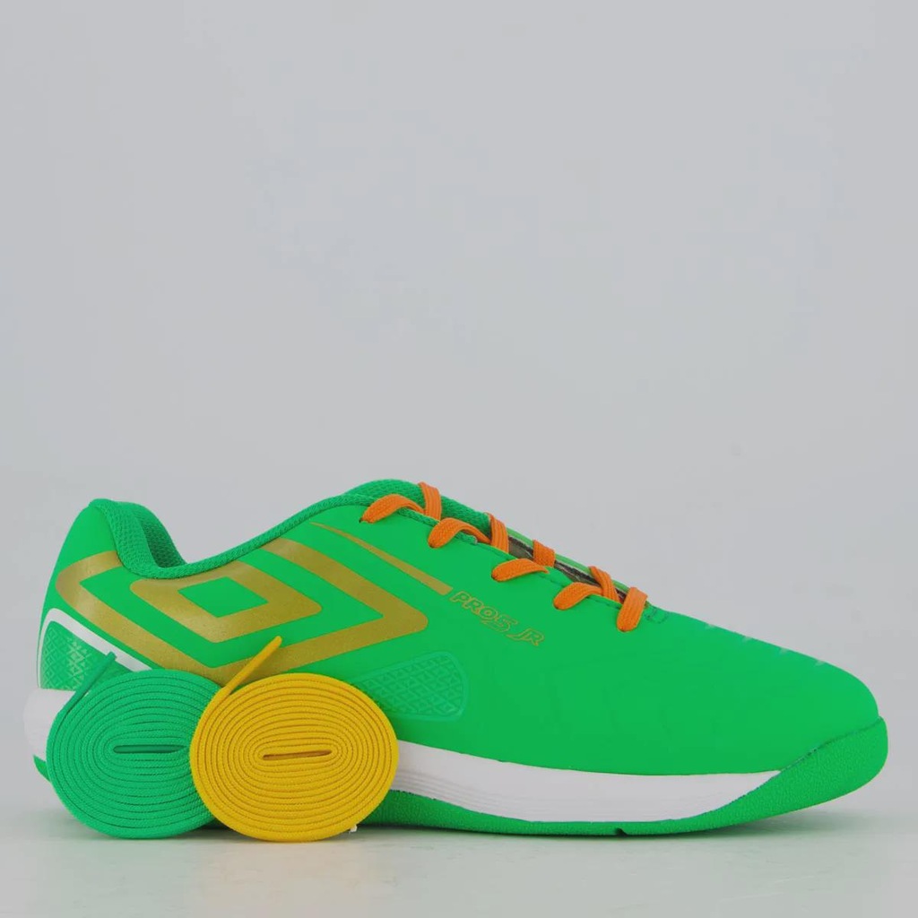Imagem 1 do produto Chuteira de Futsal Umbro Pro 5 GL Saint Patrick's - Infantil