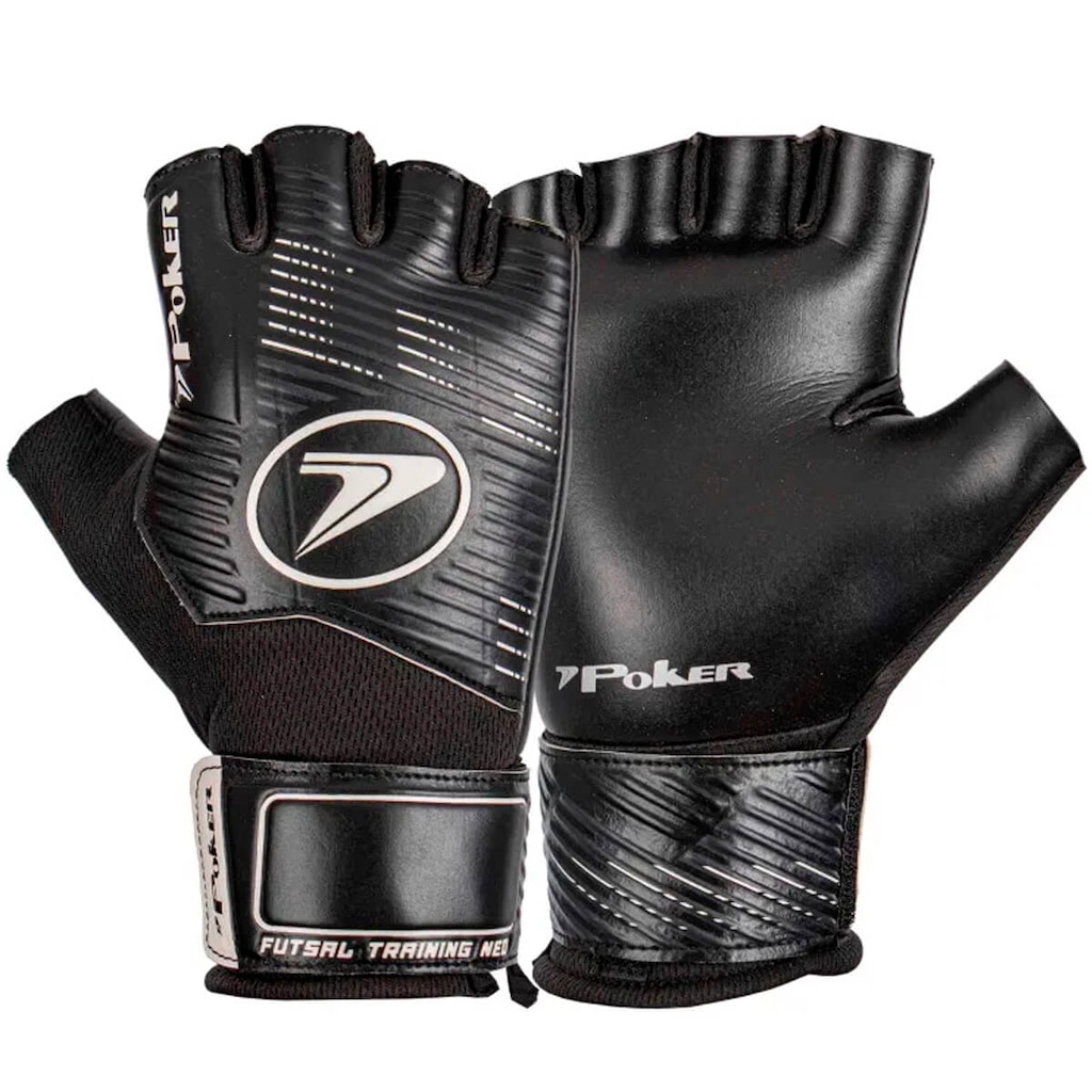 Luva de Goleiro de Futsal Poker Training Neo - Adulto