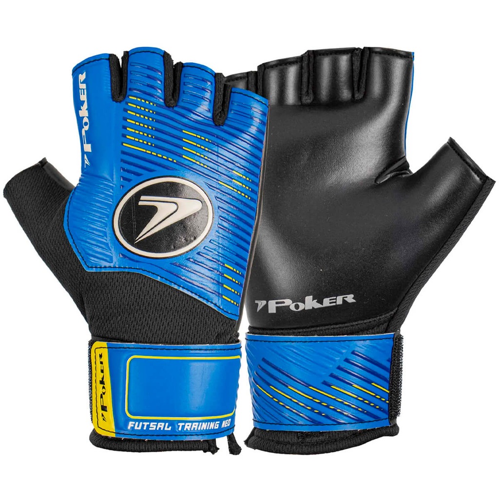 Luva de Goleiro de Futsal Poker Training Neo - Adulto