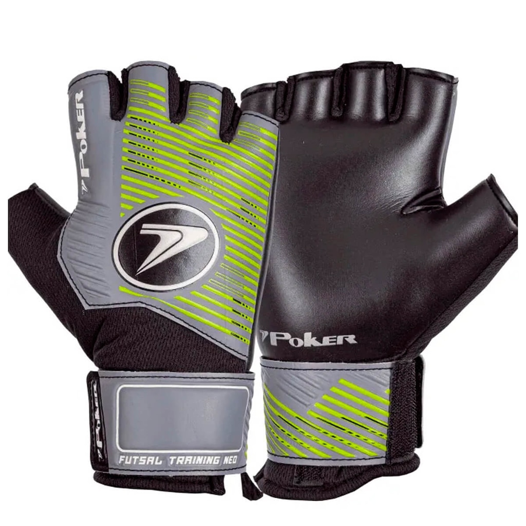 Luva de Goleiro de Futsal Poker Training Neo - Adulto