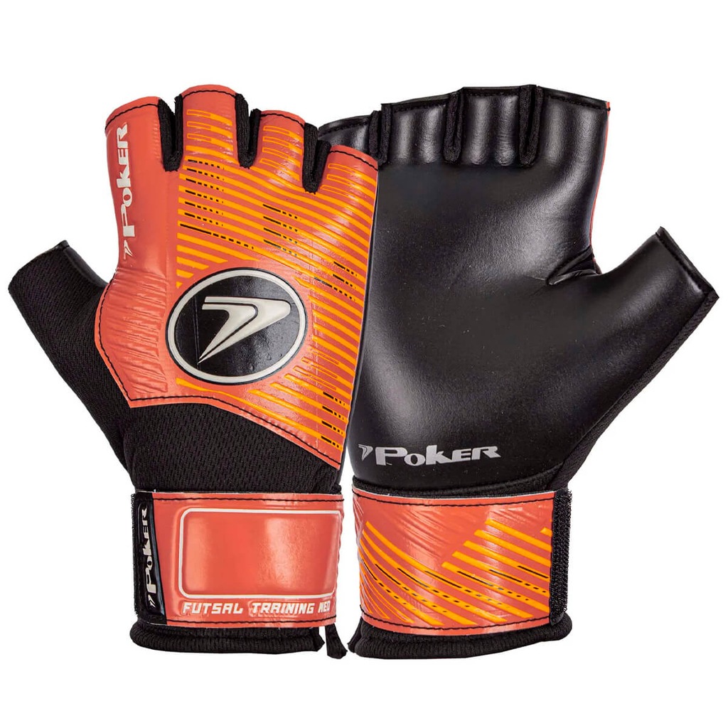 Luva de Goleiro de Futsal Poker Training Neo - Adulto