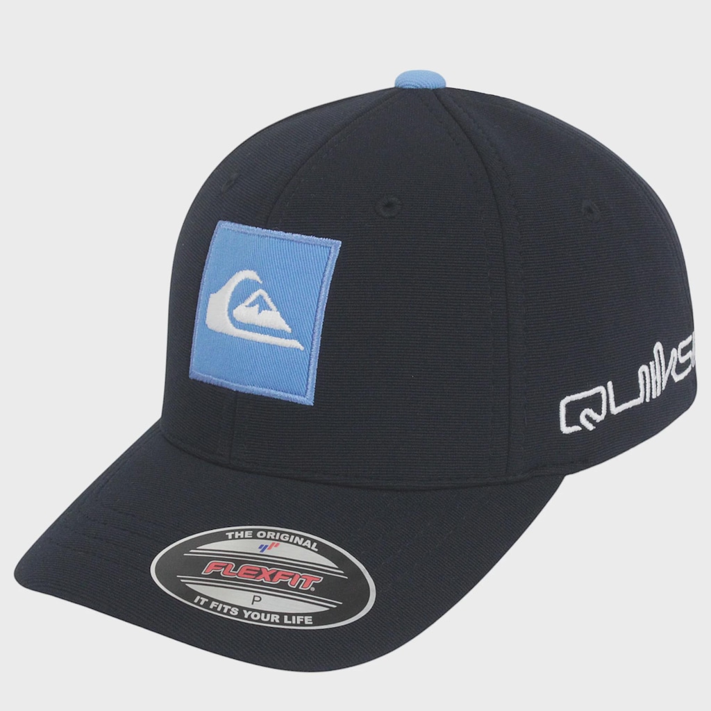 Boné Quiksilver Emb Square Navy - Adulto
