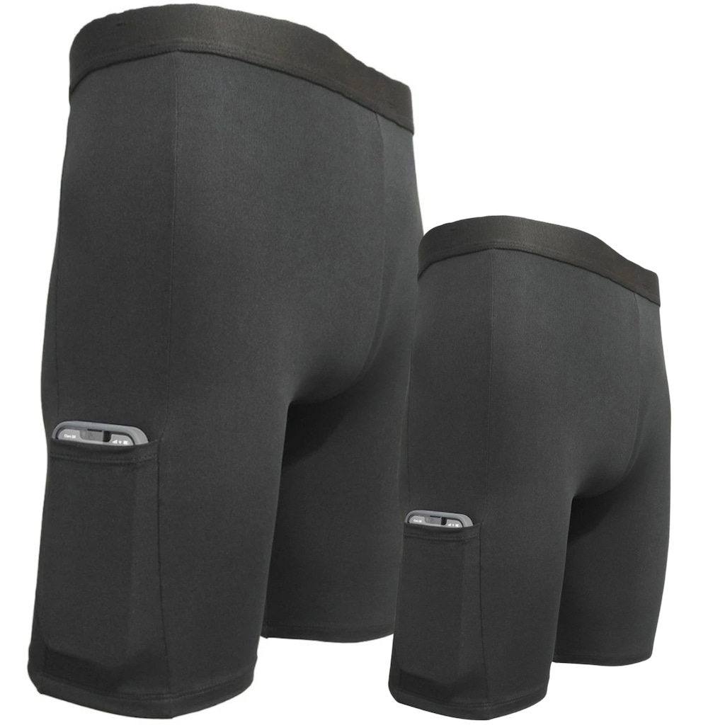 Kit 2 Short Térmico Fristyle Segunda Pele Ciclista Com Proteção Uv - Adulto - Masculino