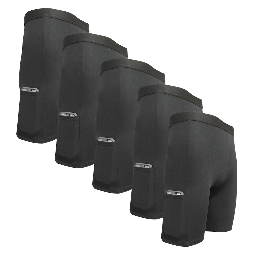 Short Térmico Fristyle Segunda Pele Ciclista Com Proteção Uv 5 Unidades - Adulto - Masculino