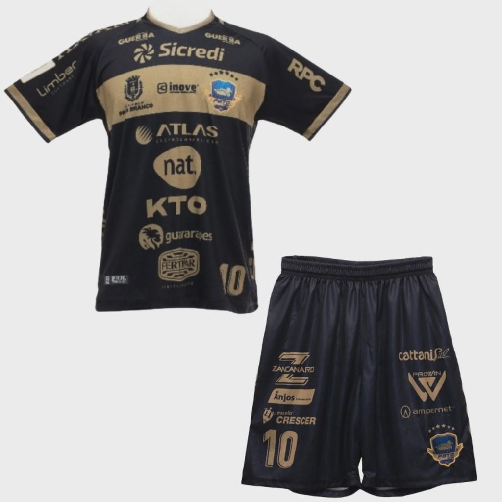 Conjunto do Pato Futsal Inove Jogo Masculino Oficial - Foto 1