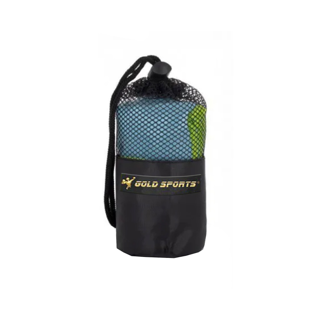 Toalha de Microfibra Gold Sports Alta Absorção Travel Medium - 90x65cm