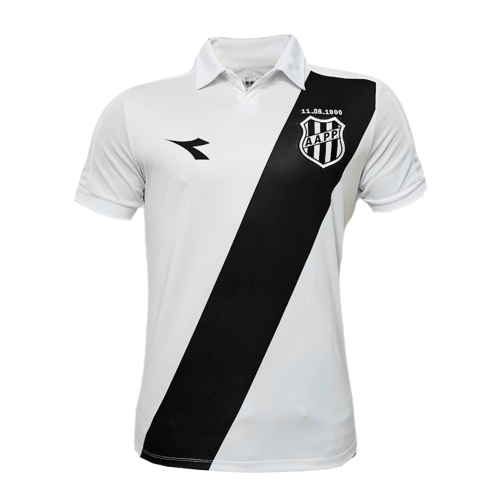 Camisa Ponte Preta Diadora 2025 Uniforme 1 Torcedor - Masculina