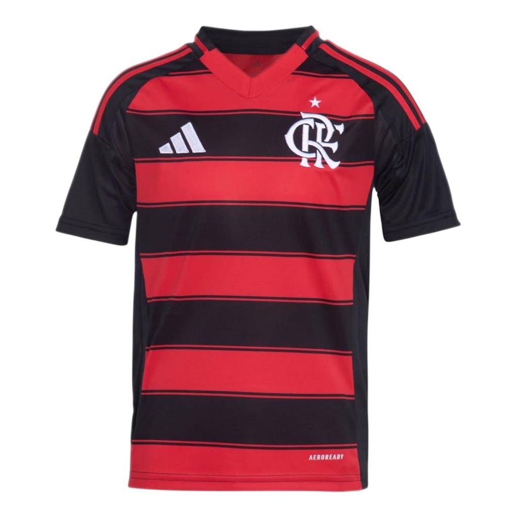Camisa Flamengo I adidas - Infantil